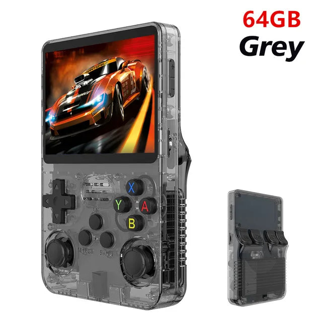 R36S Retro Handheld Video Game Console Linux System 3.5 Inch IPS Screen Portable Pocket Video Player 128GB Games Boy Gift - Choice Store